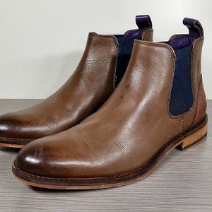 Ted Baker 'Camroon 4' Chelsea Boot, Brown Leather, Mens Size 7 / 40